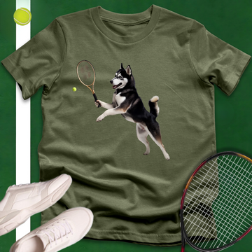 Tennis  Husky T-Shirt
