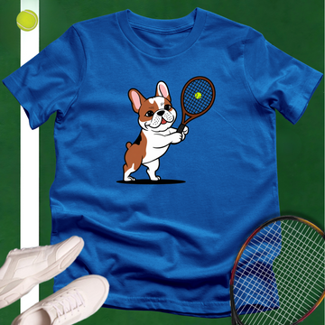 French Bulldog Tennis Player T-Shirt