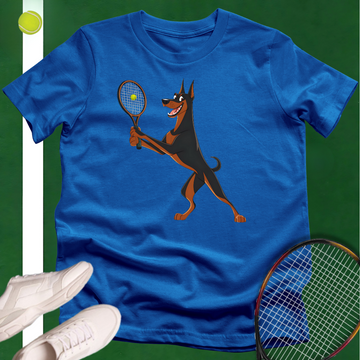 Tennis  Dobermann T-Shirt