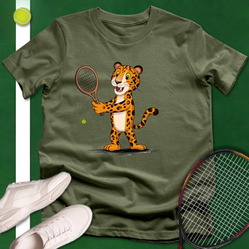 Tennis Leopard T-Shirt