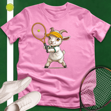 Baby Goat Tennis Player T-Shirt