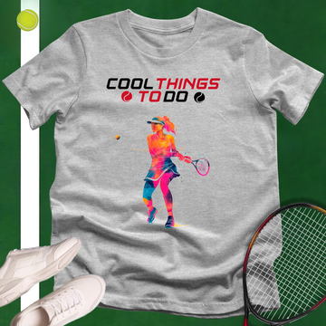 Cool Tennis Gal T-Shirt