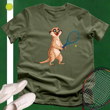 Tennis Meerkat T-Shirt