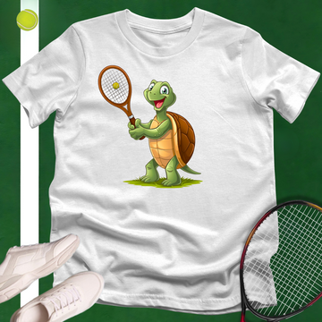Sea Turtle Tennis Player T-Shirt