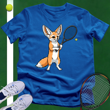 Fennec Fox Tennis Player T-Shirt