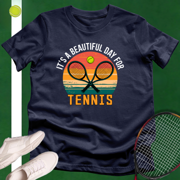 Beautiful Day for Tennis T-Shirt