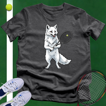 Arctic Fox Tennis Player T-Shirt
