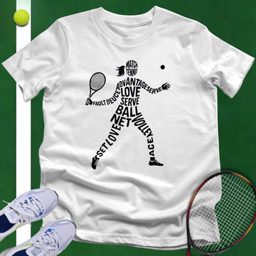 The Language of Tennis T-Shirt