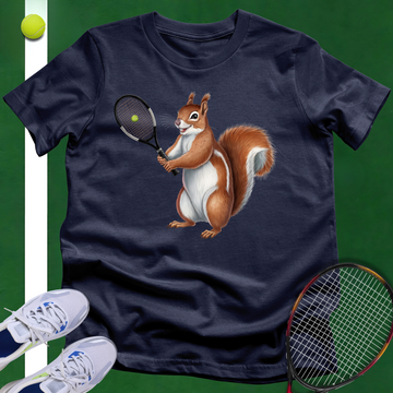 Tennis Squirrel T-Shirt