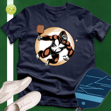 Retro Pickleball Gorilla T-Shirt