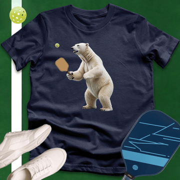 Pickleball Polar Bear T-Shirt