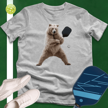 Spirit Bear Pickleball Player T-Shirt