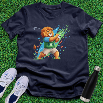 Lion Golfer T-Shirt