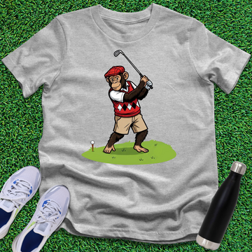Chimp Golfer T-Shirt
