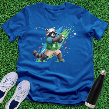 Golf Pro Raccoon T-Shirt