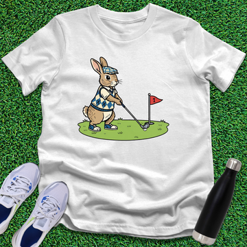 Rabbit Golfer T-Shirt