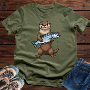 Otter’s Big Catch T-Shirt