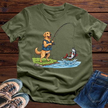 Golden Retriever's Catch T-Shirt