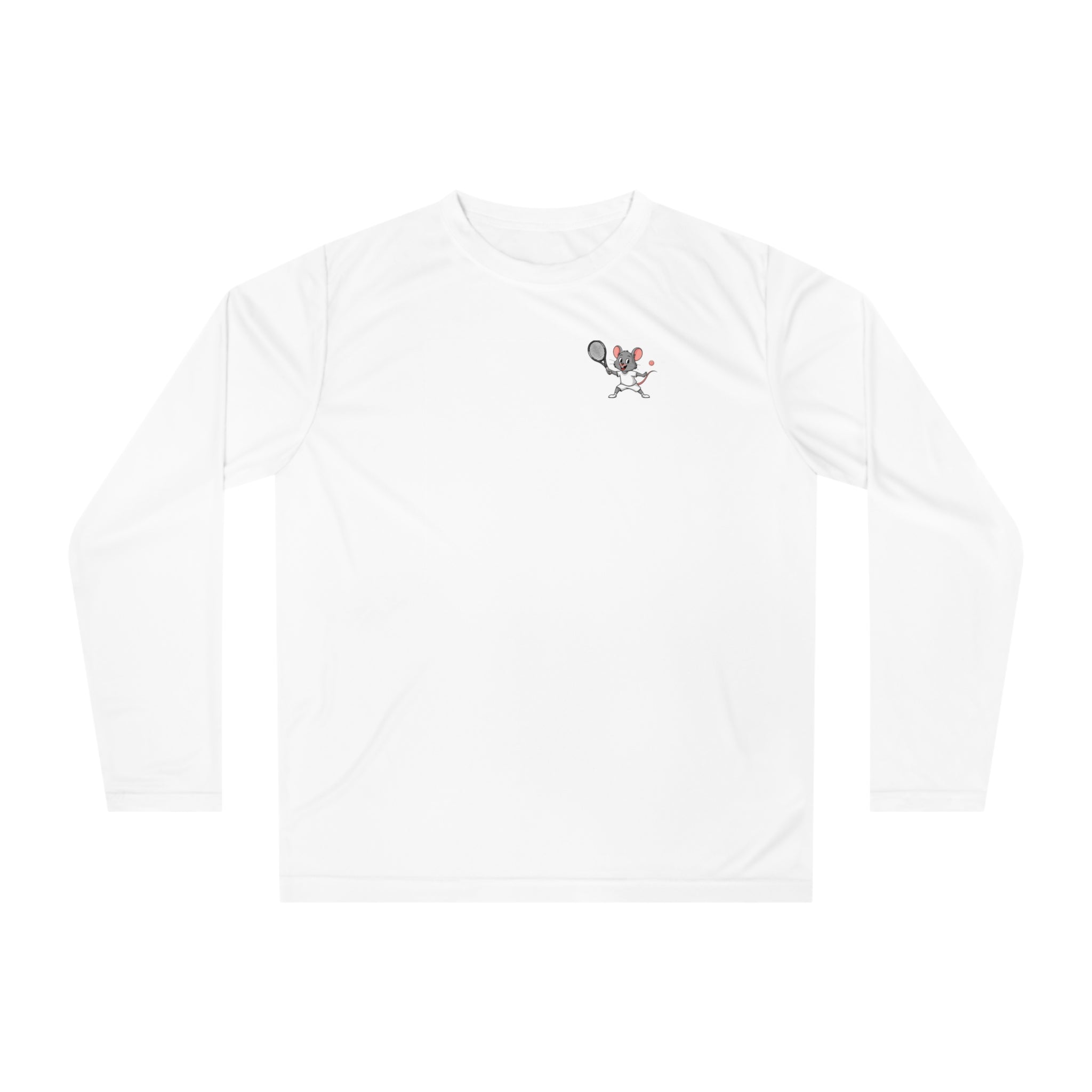 Little Tennis Mouse Long Sleeve Tee