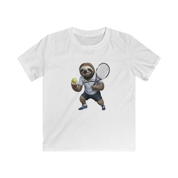 Tennis Sloth Kids Tee