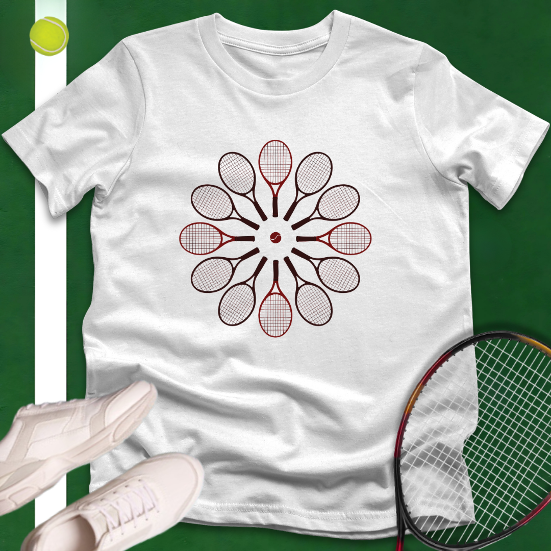 Tennis Racket Bloom T-Shirt