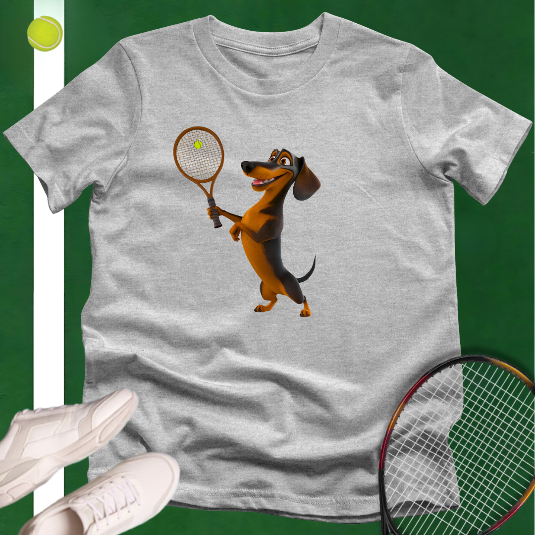 Tennis Dachshund T-Shirt