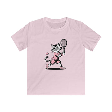 Tennis Cat Kids Tee