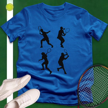 Tennis Moves in Action T-Shirt
