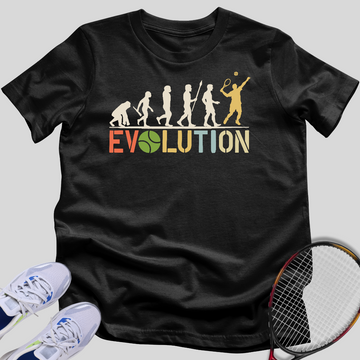 Evolution of Tennis T-Shirt