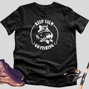 Keep Calm Go Fishing T-Shirt