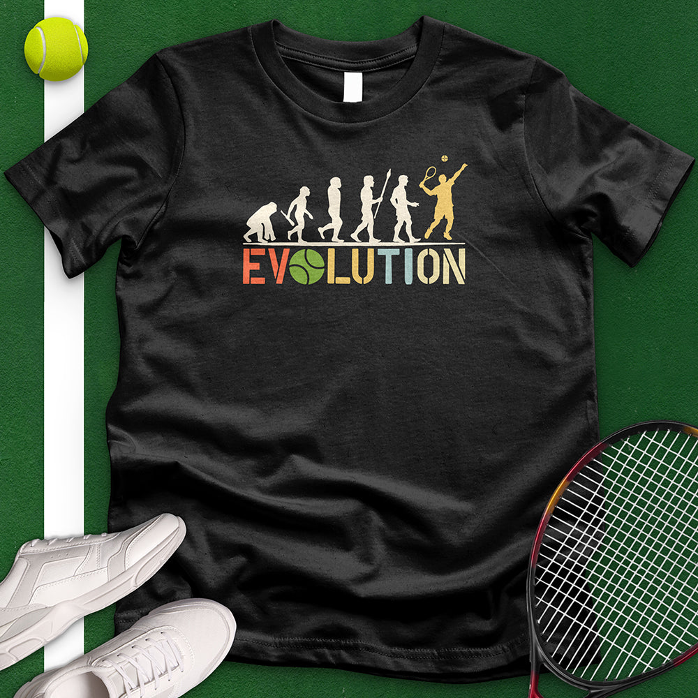 Evolution of Tennis T-Shirt