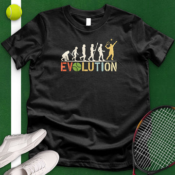 Evolution of Tennis T-Shirt