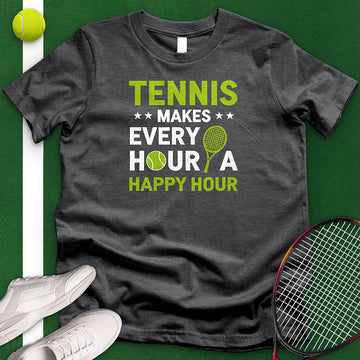 Tennis Happy Hour T-Shirt