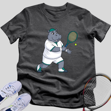 Tennis Hippo T-Shirt