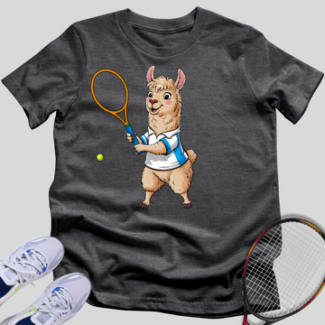 Tennis Llama T-Shirt