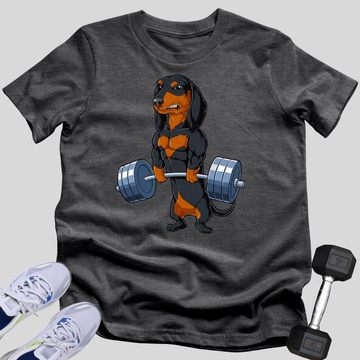 Dachshund Powerlift T-Shirt