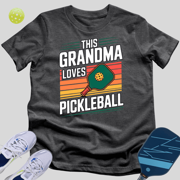 This Grandma Loves Pickleball T-Shirt