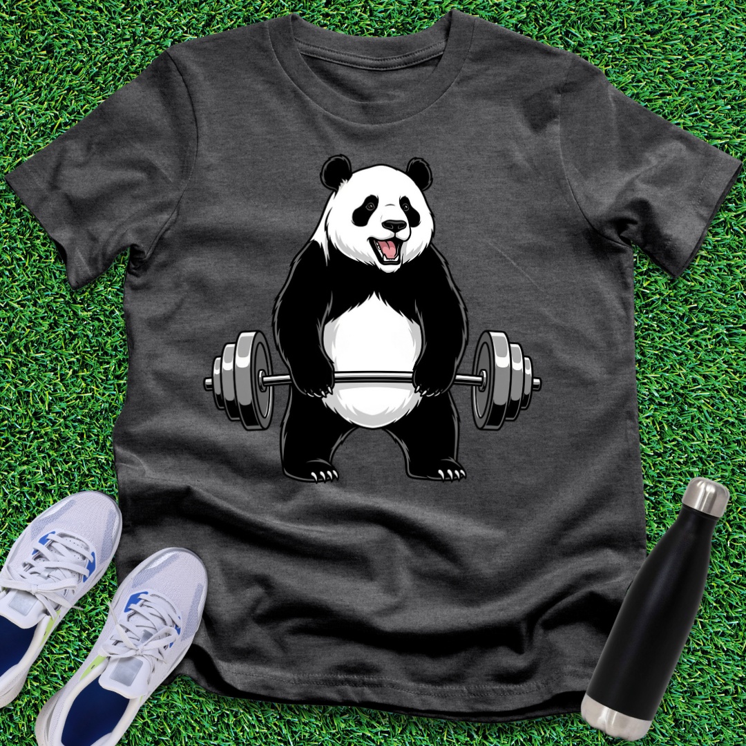 Barbell Panda T-Shirt