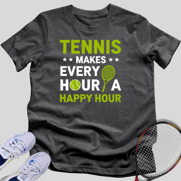 Tennis Happy Hour T-Shirt