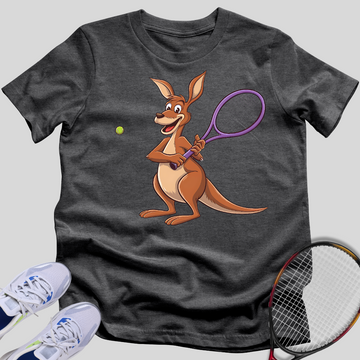 Kangaroo Tennis Player T-Shirt