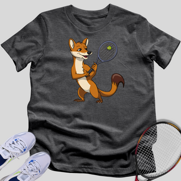 Mongoose Tennis Player T-Shirt