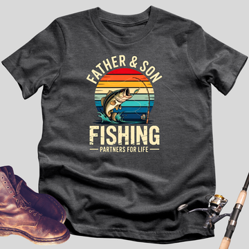 Father & Son Fishing Partners T-Shirt