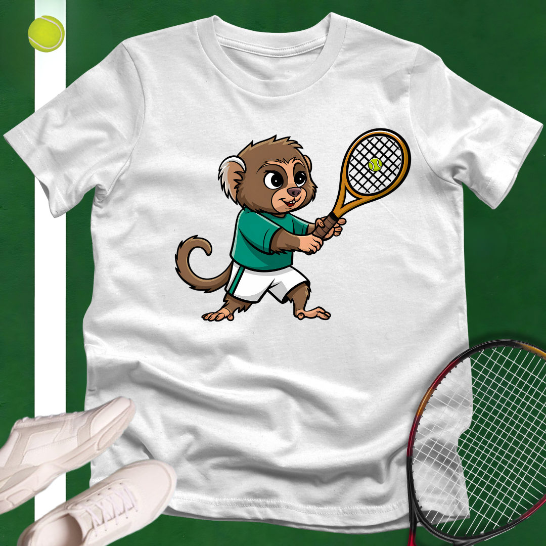 Pygmy Marmoset Tennis Player T-Shirt