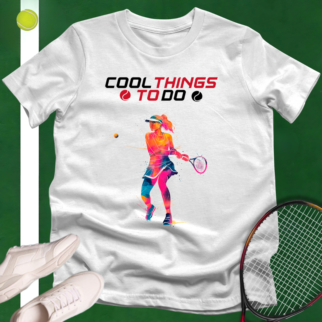 Cool Tennis Gal T-Shirt