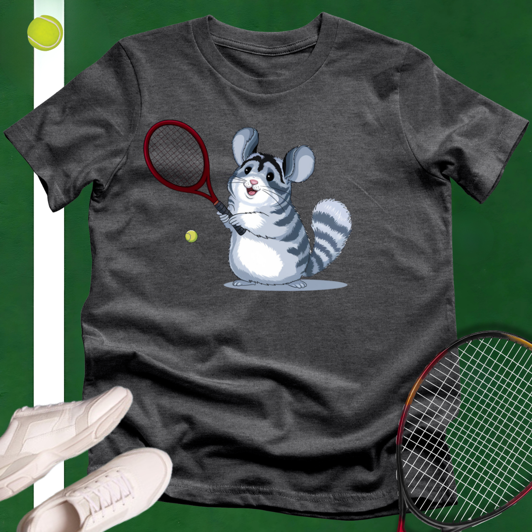 Chinchilla Tennis Player  T-Shirt