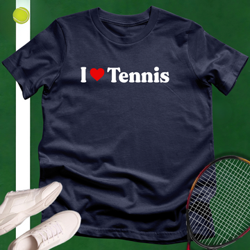 I Love Tennis T-Shirt