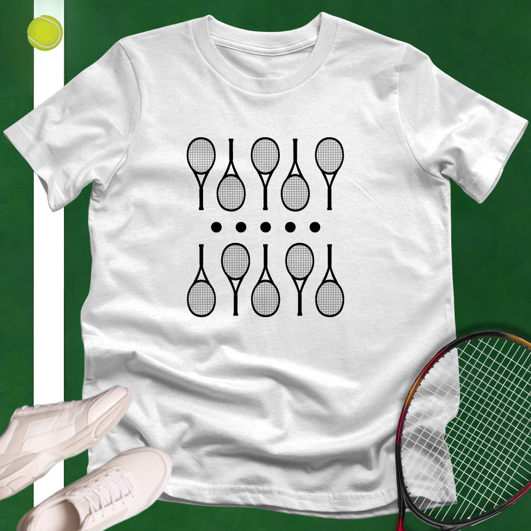 Black Racquets T-Shirt