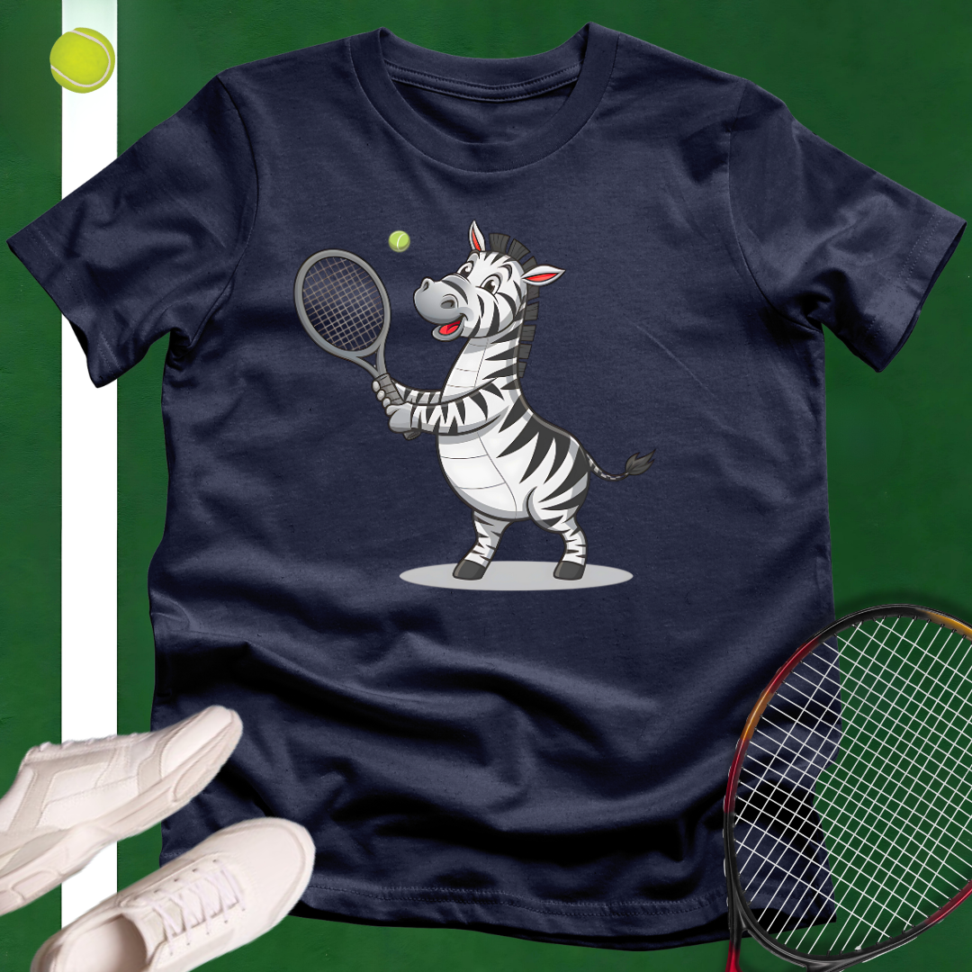 Tennis Zebra T-Shirt