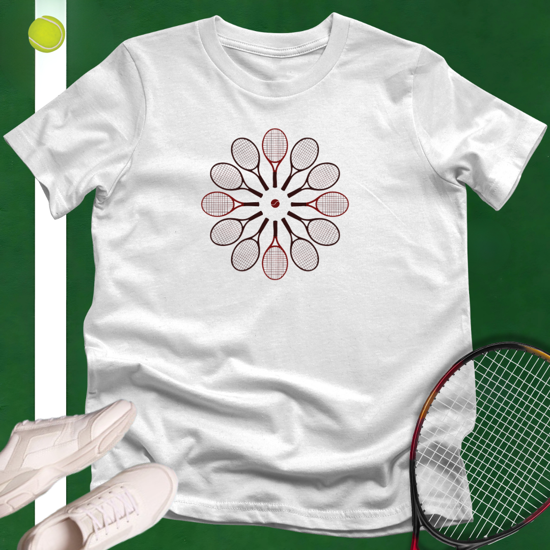 Tennis Racket Bloom T-Shirt