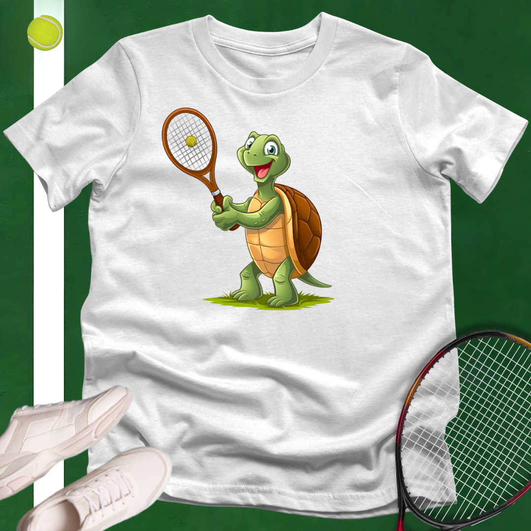 Turtle Tennis Player T-Shirt